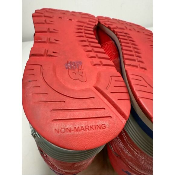 New balance 574 Men’s Classic Paint Chip Red White Blue Size 6 See Description - Picture 8 of 15